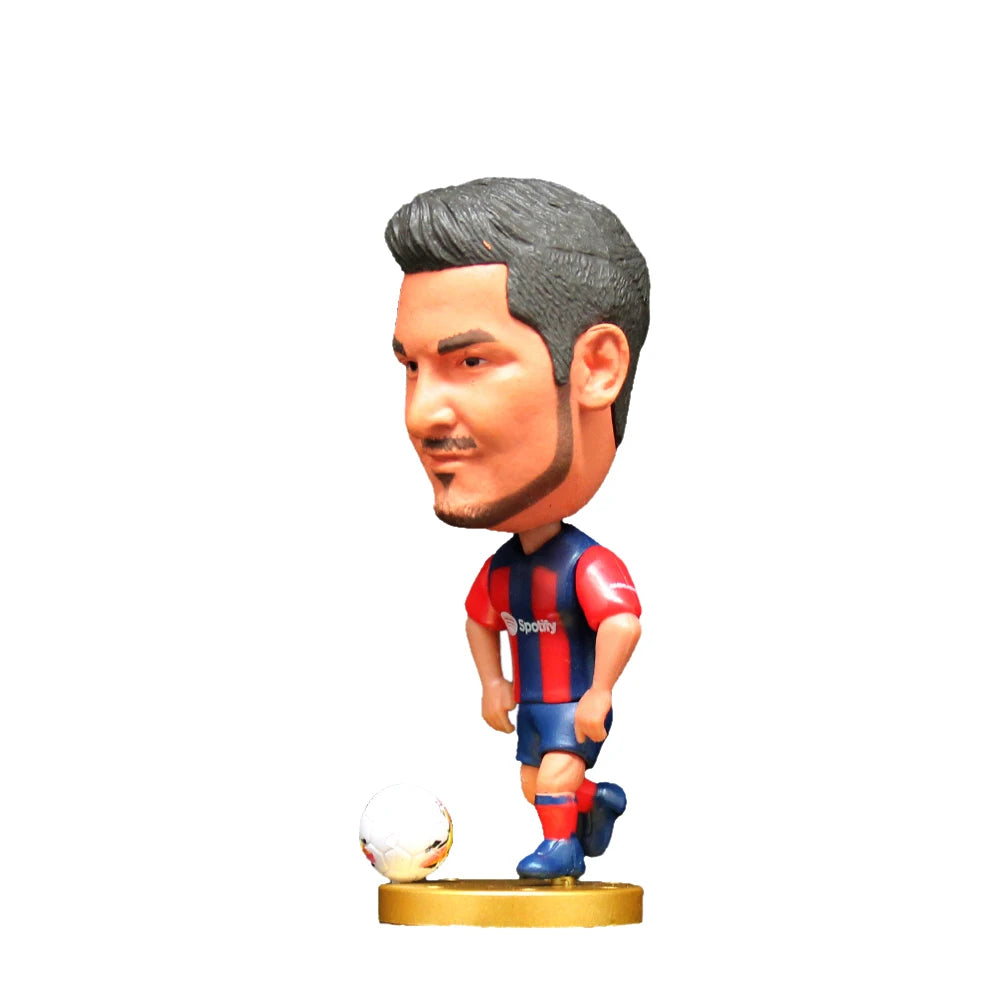 6.5cm Soccer Toys B2006 B2009 B2021 B2025 Player Resin Activity Dolls