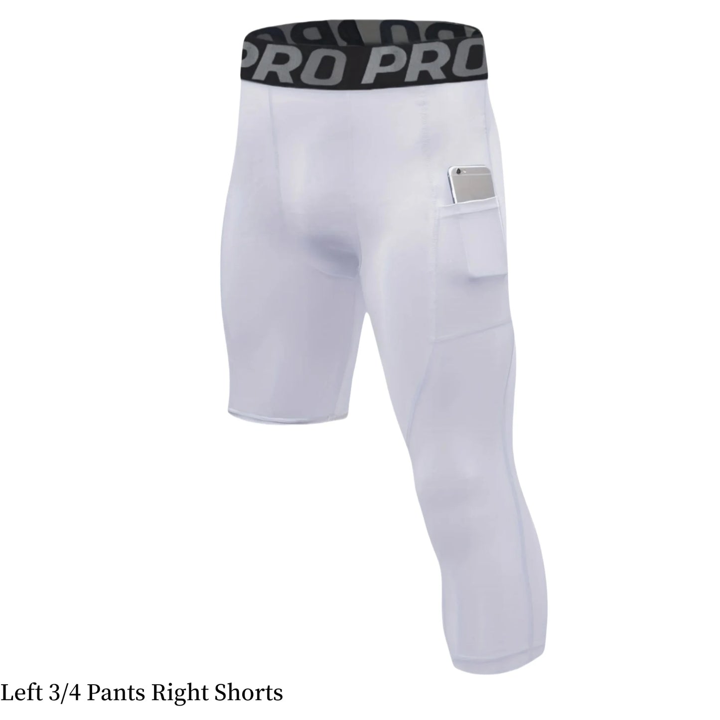 Legging Compression 3/4 Basketball & Gym