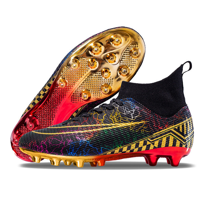 Chaussures de Soccer Homme Semelle Dorée