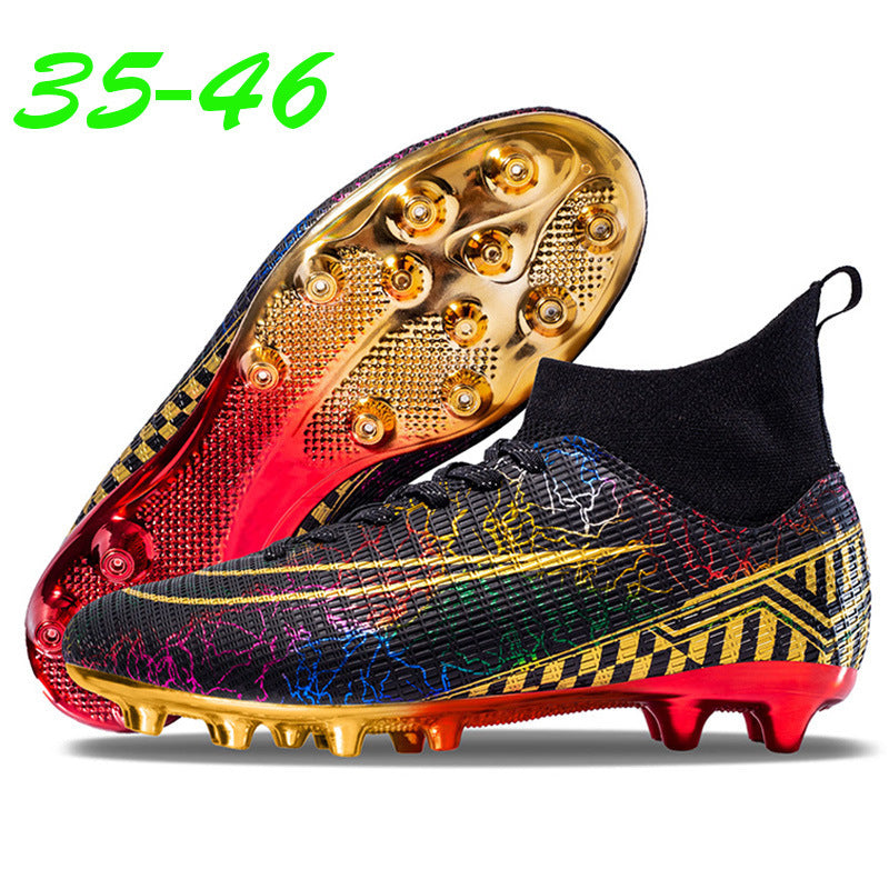 Chaussures de Soccer Homme Semelle Dorée