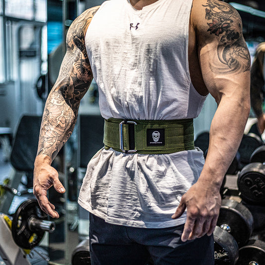 Fitness Waist Protection Squat Professional Adjustable Aerobic Support Velcro Strength Training Belt Hard Pull Weight Lifting