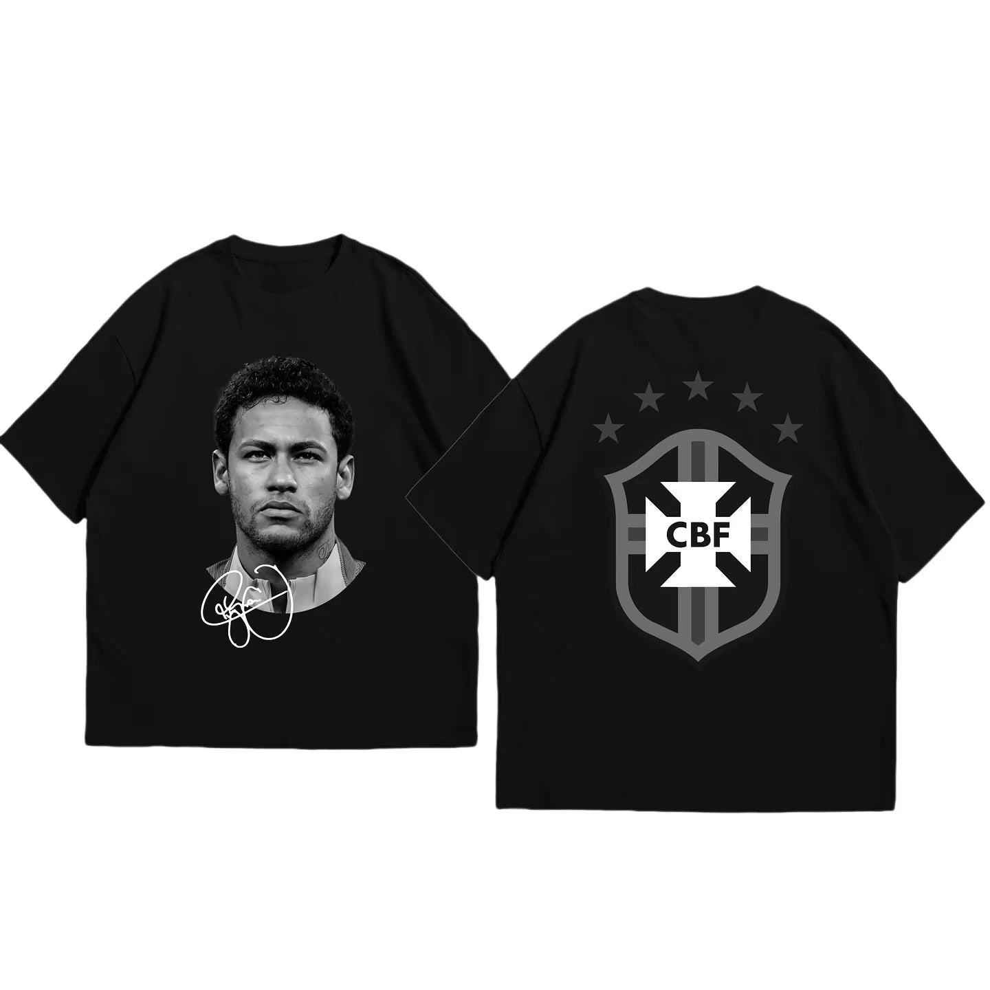 T-Shirt Neymar Étoile – T-Shirt Coton Oversize