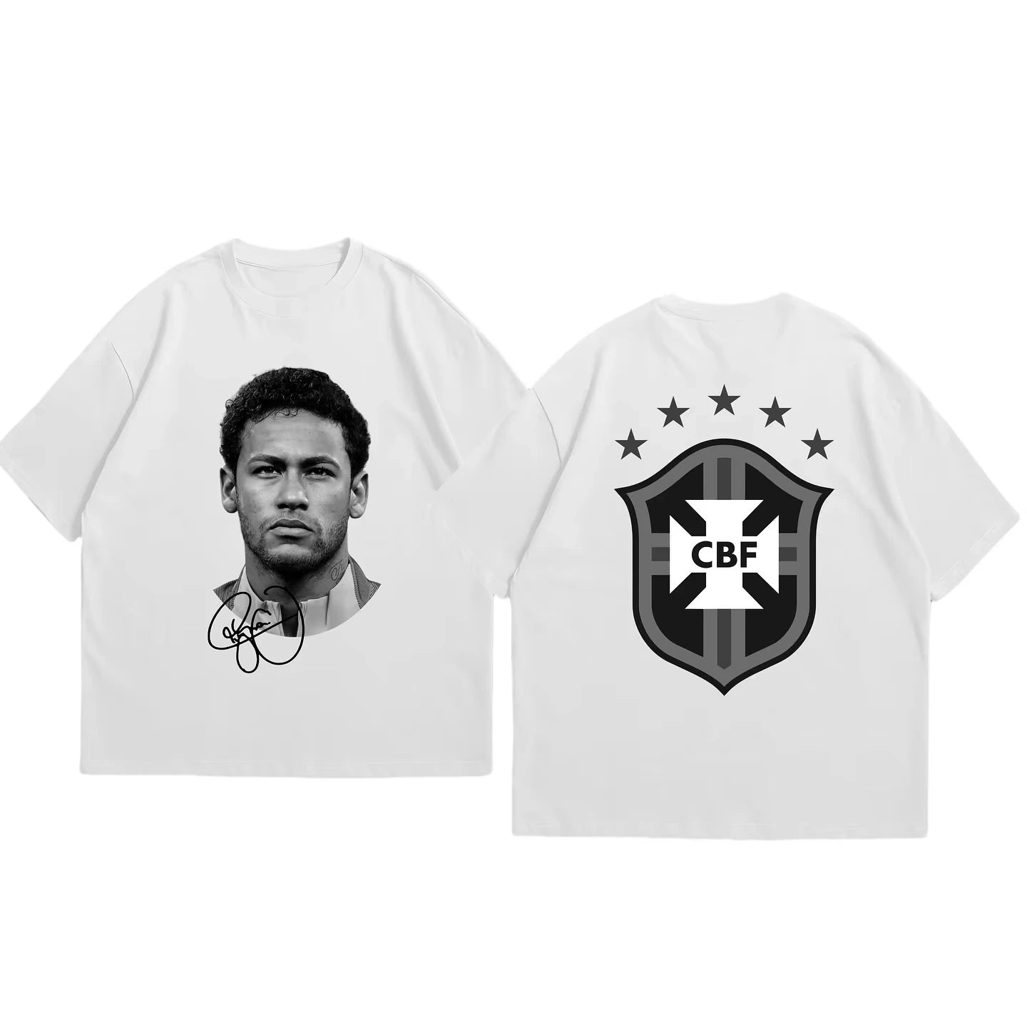T-Shirt Neymar Étoile – T-Shirt Coton Oversize