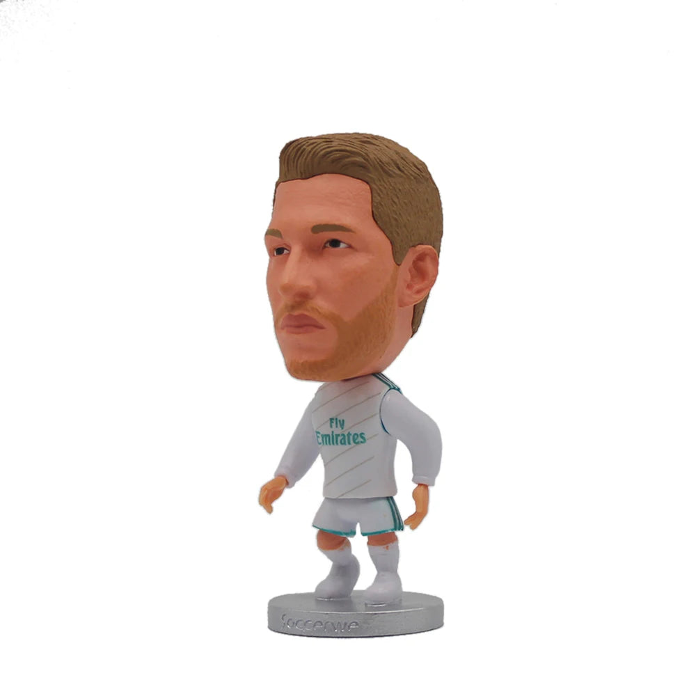 6.5cm Soccer Toys RM 2005 2022 2024 2025 Player Resin Activity Dolls