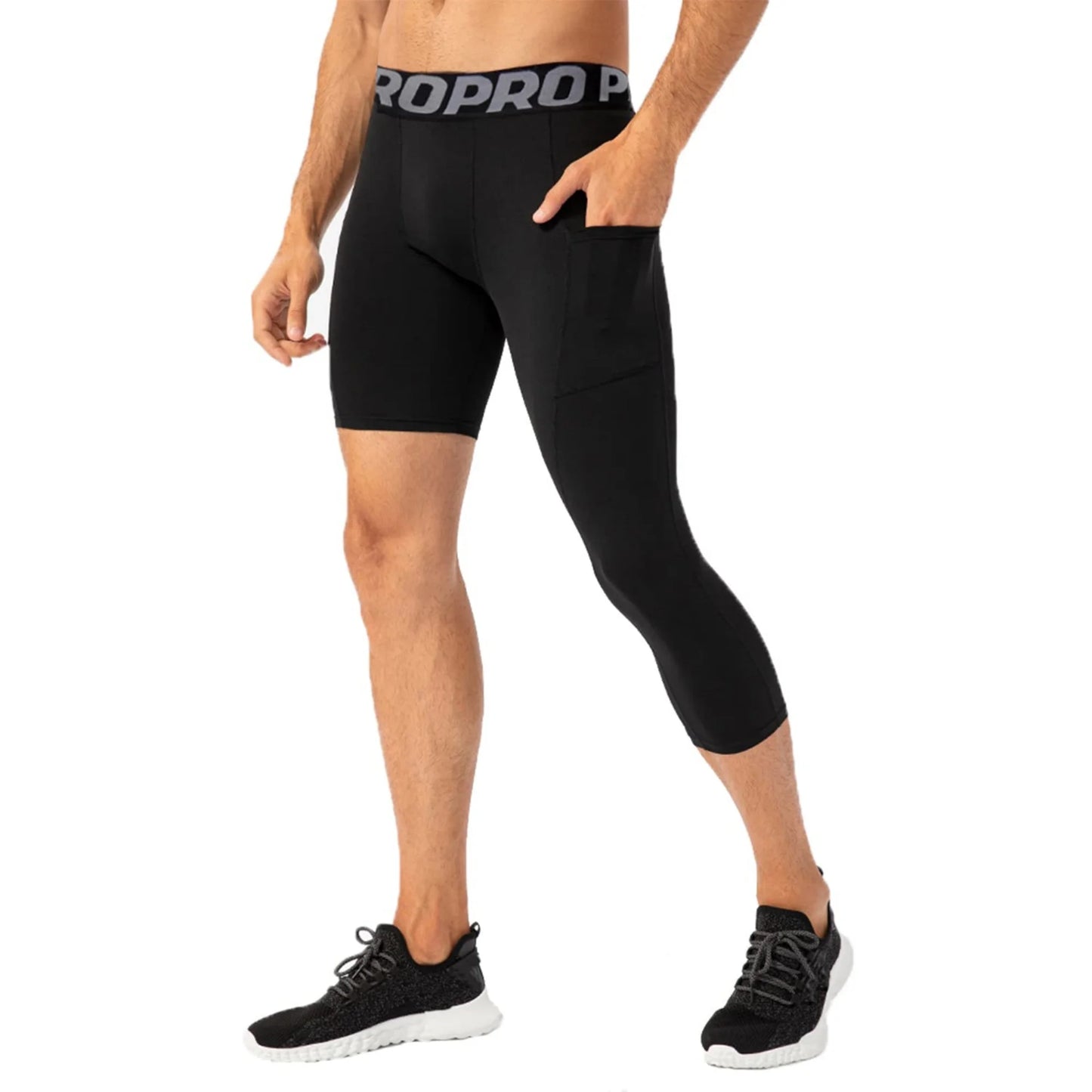 Legging Compression 3/4 Basketball & Gym