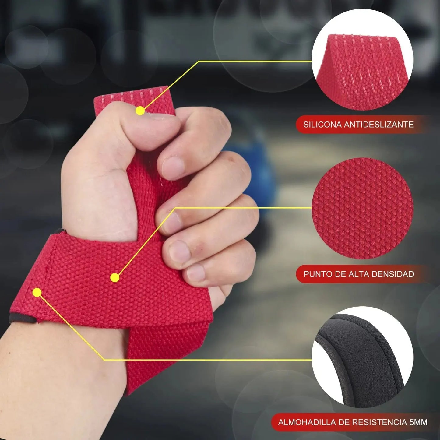 Sangles de Traction – Pull-Up Grip Belt