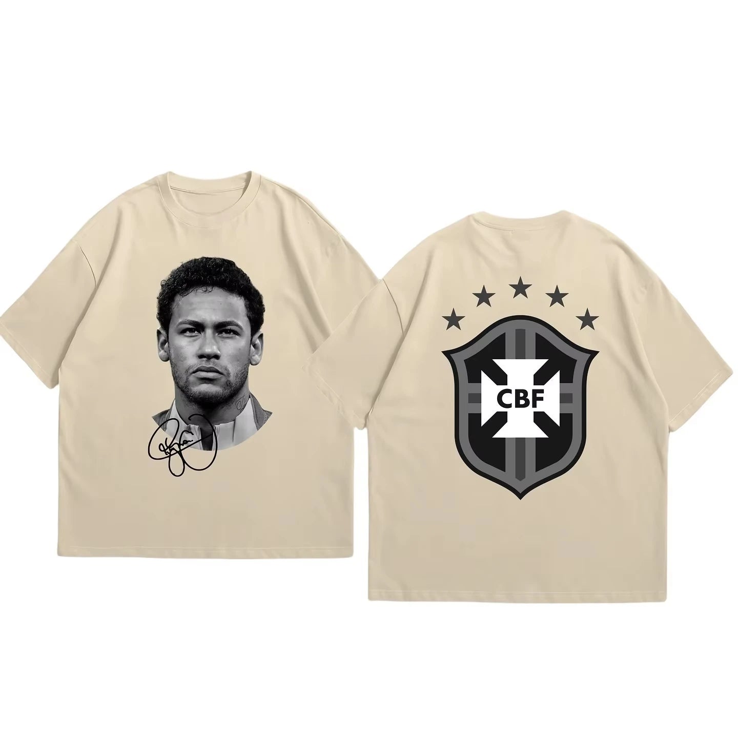 T-Shirt Neymar Étoile – T-Shirt Coton Oversize