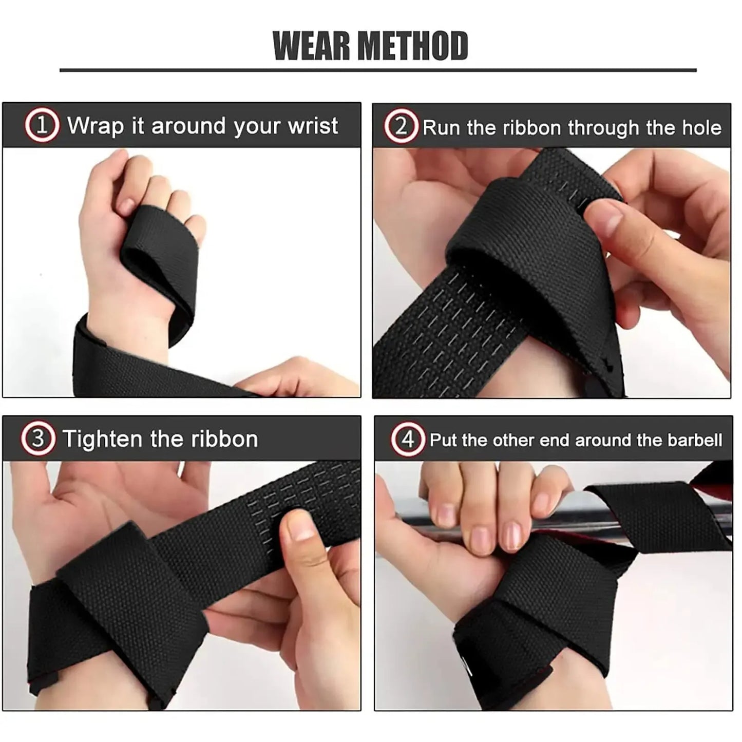 Sangles de Traction – Pull-Up Grip Belt