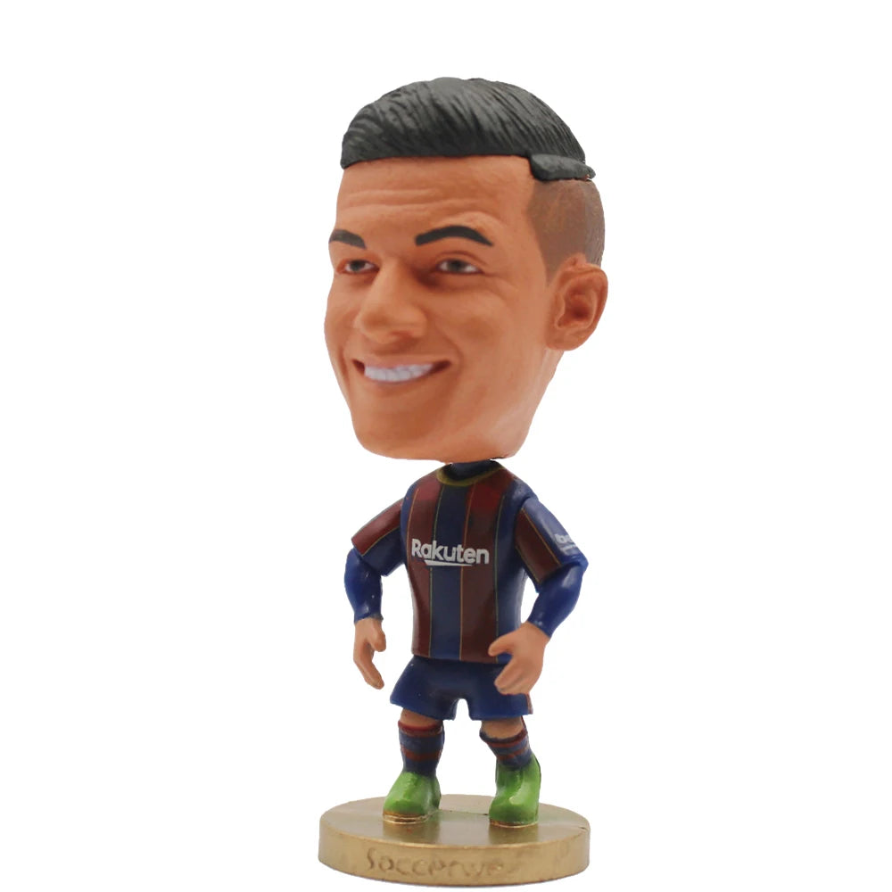 6.5cm Soccer Toys B2006 B2009 B2021 B2025 Player Resin Activity Dolls