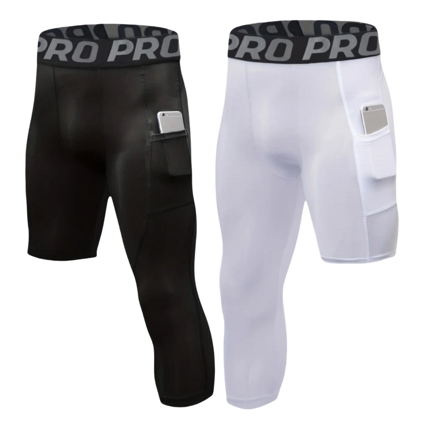 Legging Compression 3/4 Basketball & Gym