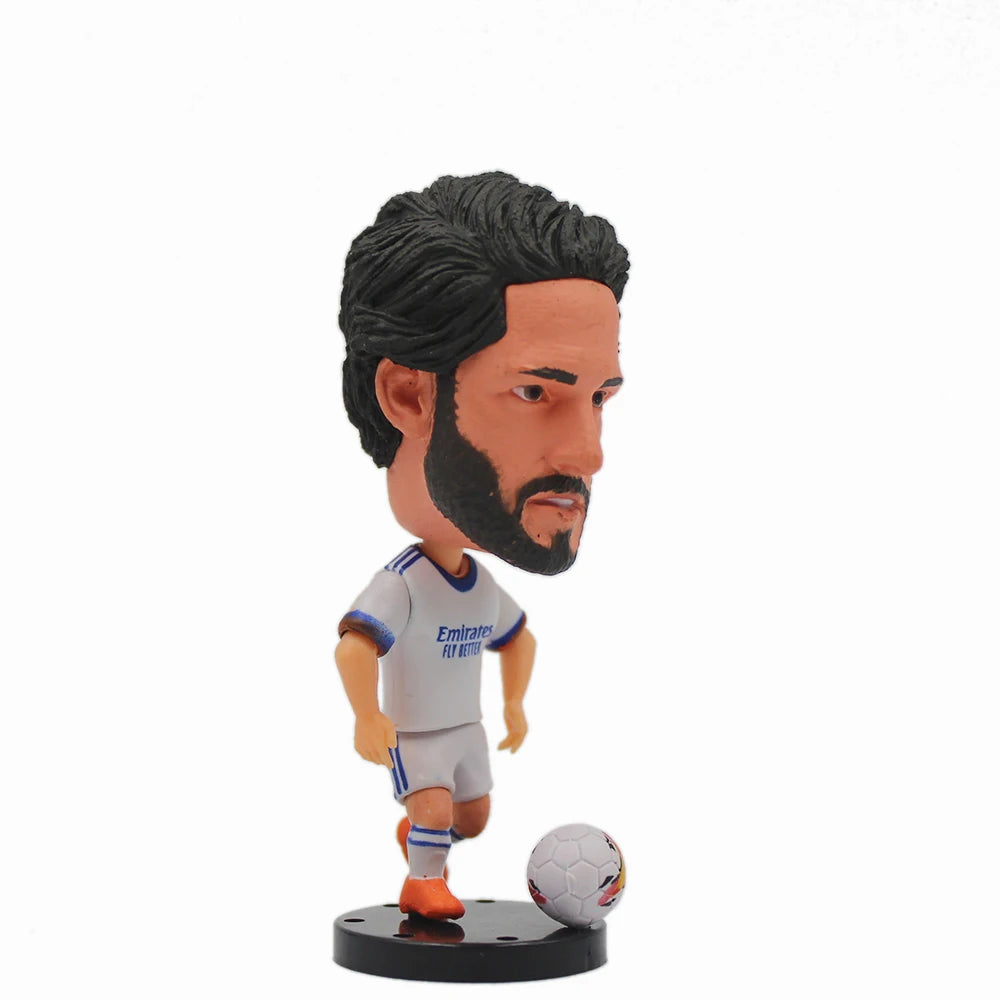 6.5cm Soccer Toys RM 2005 2022 2024 2025 Player Resin Activity Dolls