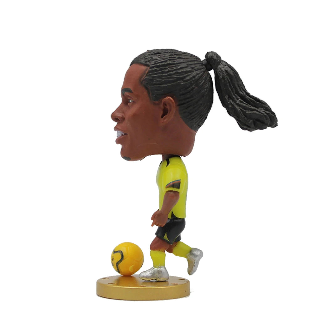 6.5cm Soccer Toys B2006 B2009 B2021 B2025 Player Resin Activity Dolls