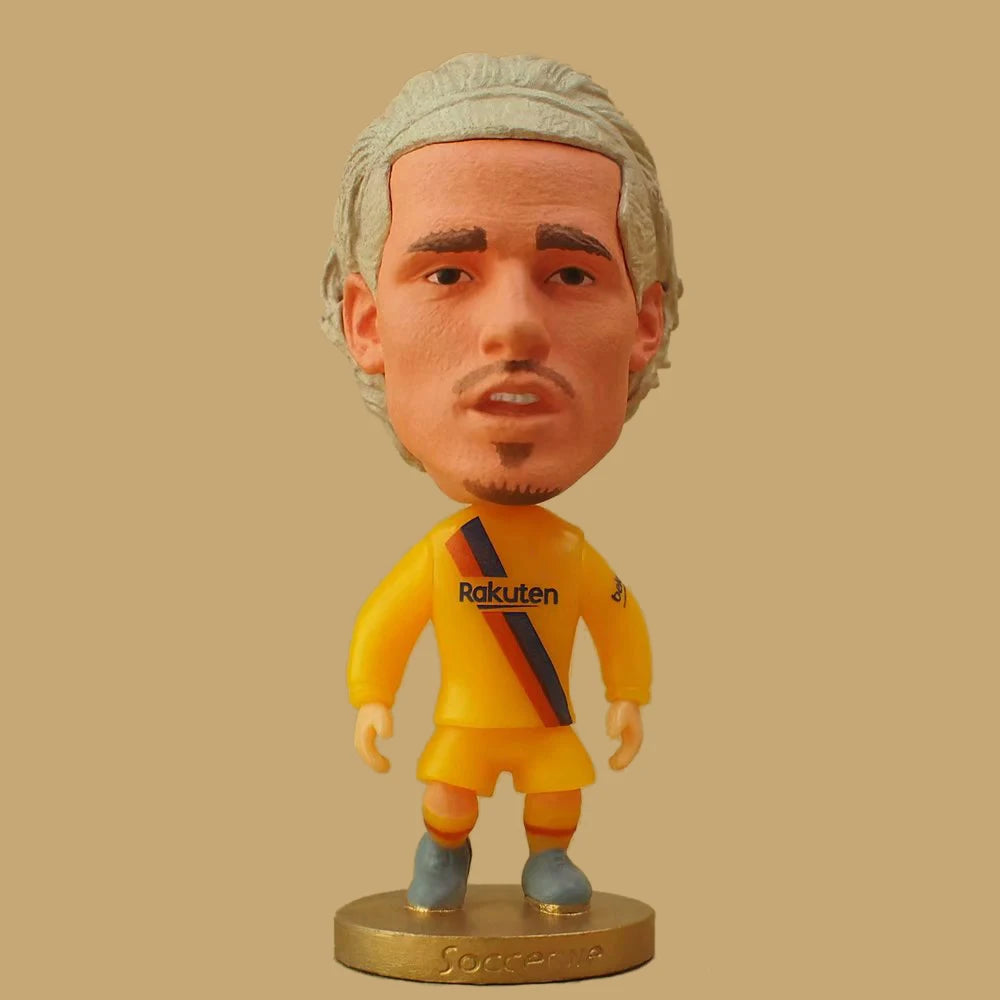 6.5cm Soccer Toys B2006 B2009 B2021 B2025 Player Resin Activity Dolls
