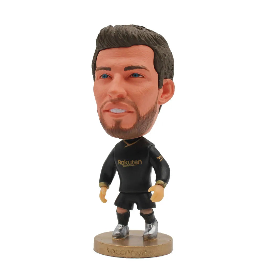 6.5cm Soccer Toys B2006 B2009 B2021 B2025 Player Resin Activity Dolls