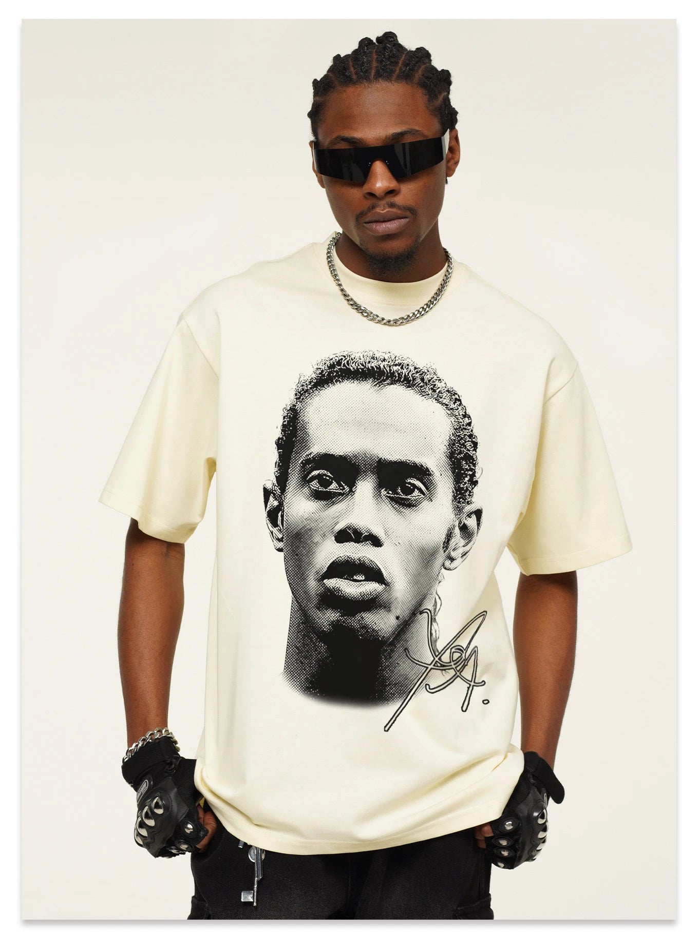 T-Shirt Ronaldinho – Tee Shirt Soccer Coton Oversize
